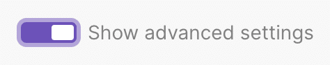activer la configuration avancée d'un module Make